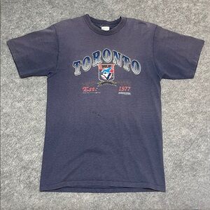 Vintage Toronto Blue Jays 1992 Graphic Crewneck T-Shirt